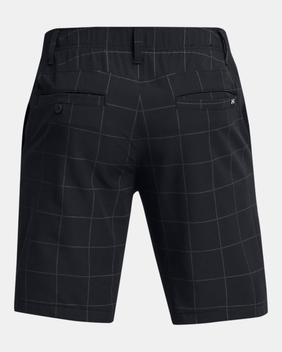 Men's UA Drive Printed Tapered Shorts in Black image number 7